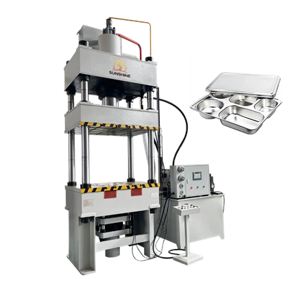 Y-32異なるタイプ4列PLC付き油圧プレス機